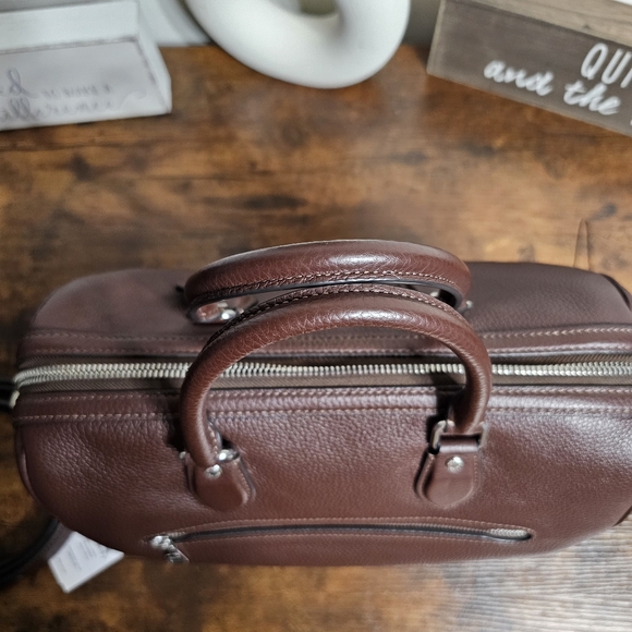 SATURDAY SALE...Coach Large Rowan...Maple - Picture 6 of 11